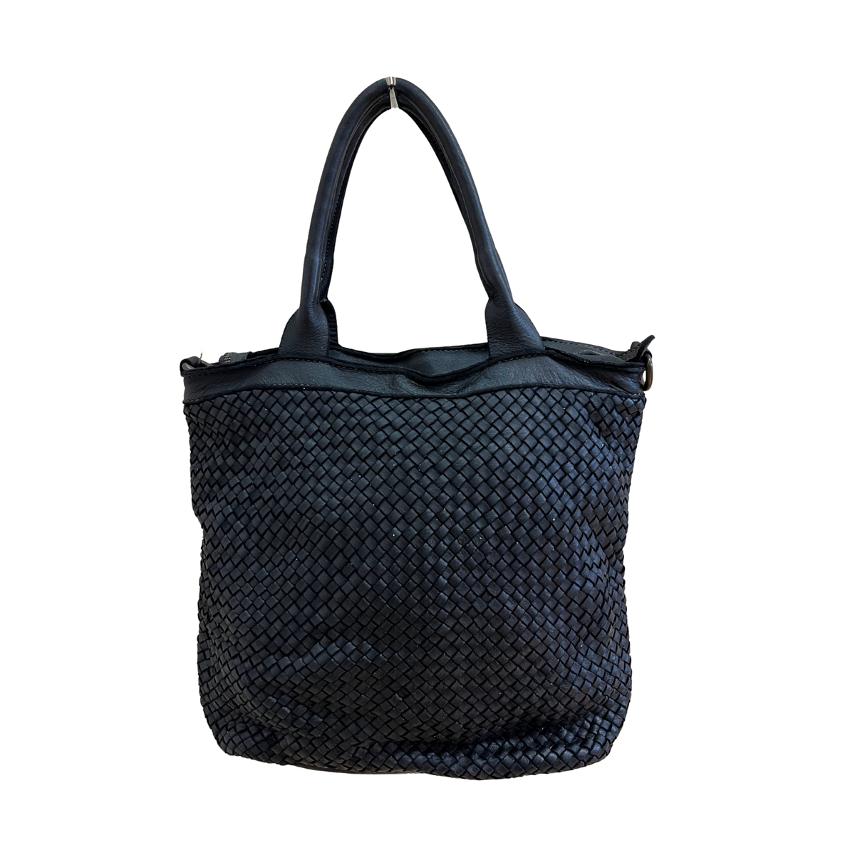 Borsa a Mano 2 manici in Vera Pelle Sauvage Intrecciata SS281 | Made in Italy