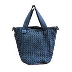 Borsa a Secchiello in Vera Pelle Sauvage Intrecciata SS282INT | Made in Italy