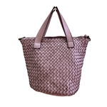Borsa a Secchiello in Vera Pelle Sauvage Intrecciata SS282INT | Made in Italy