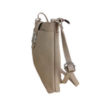 Tracolla Quadrata D in Vera Pelle Dollaro Made In Italy