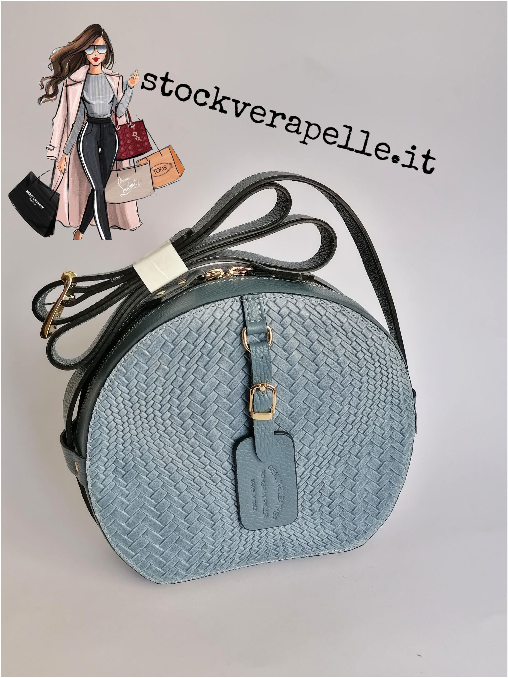 Borsa 2025 tracolla rotonda