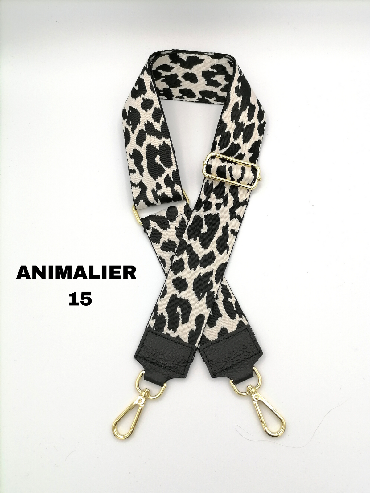 Tracolla Animalier leopardo beige