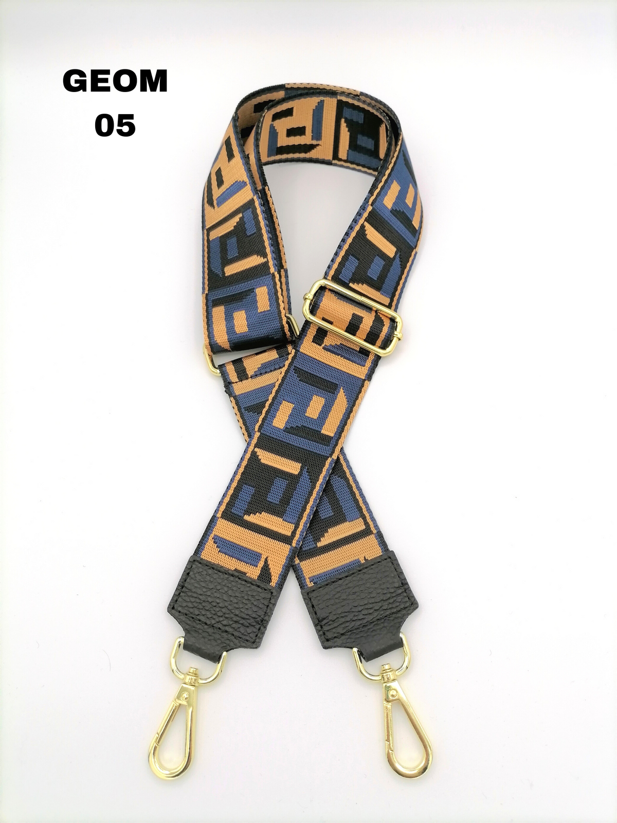 Tracolla rimovibile GEOM 05 azzurra