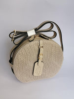 Borsa a Tracolla Rotonda in Vera Pelle Made in Italy