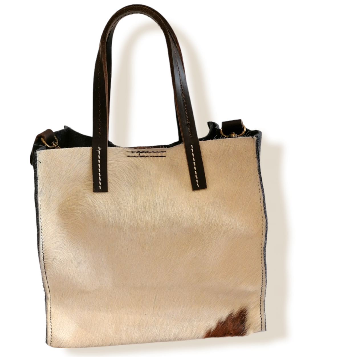 quadrata con bustina cavallino davanti