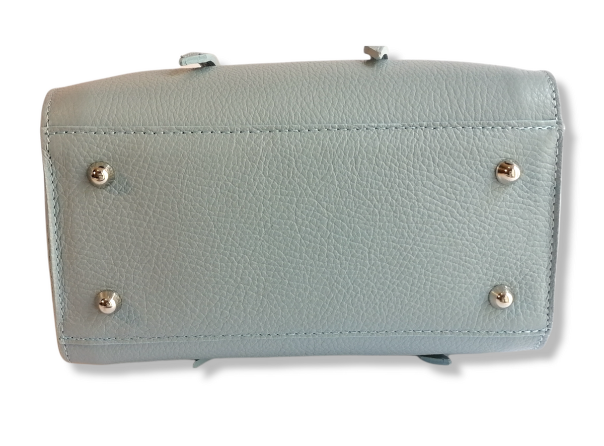 borsa fiocco pelle dollaro fondo