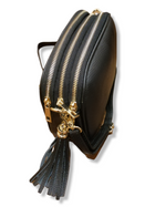 tre zip nero top chiuso