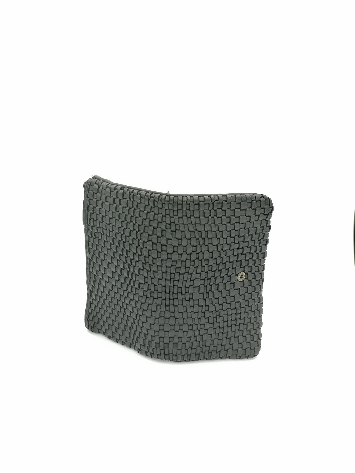 POFSS1401-89 Portafoglio lungo in Pelle Intrecciata effetto Vintage