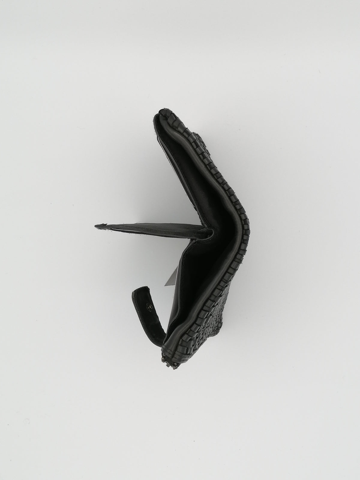 POFSS1401-89 Portafoglio lungo in Pelle Intrecciata effetto Vintage