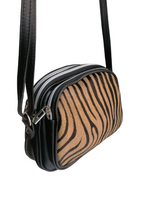 pochette arrotondate zebrato beige