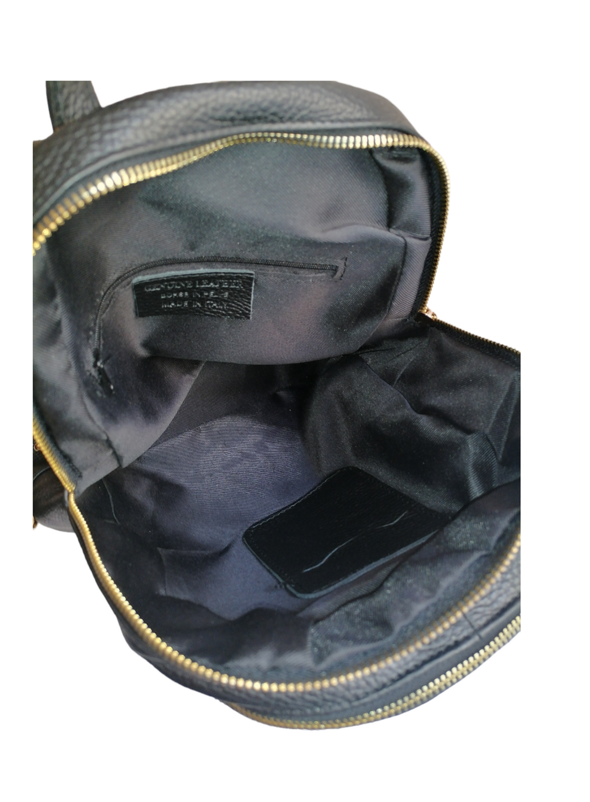 Zaino 3 Cerniere in Vera Pelle Made in Italy