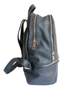 Zaino 3 Cerniere in Vera Pelle Made in Italy