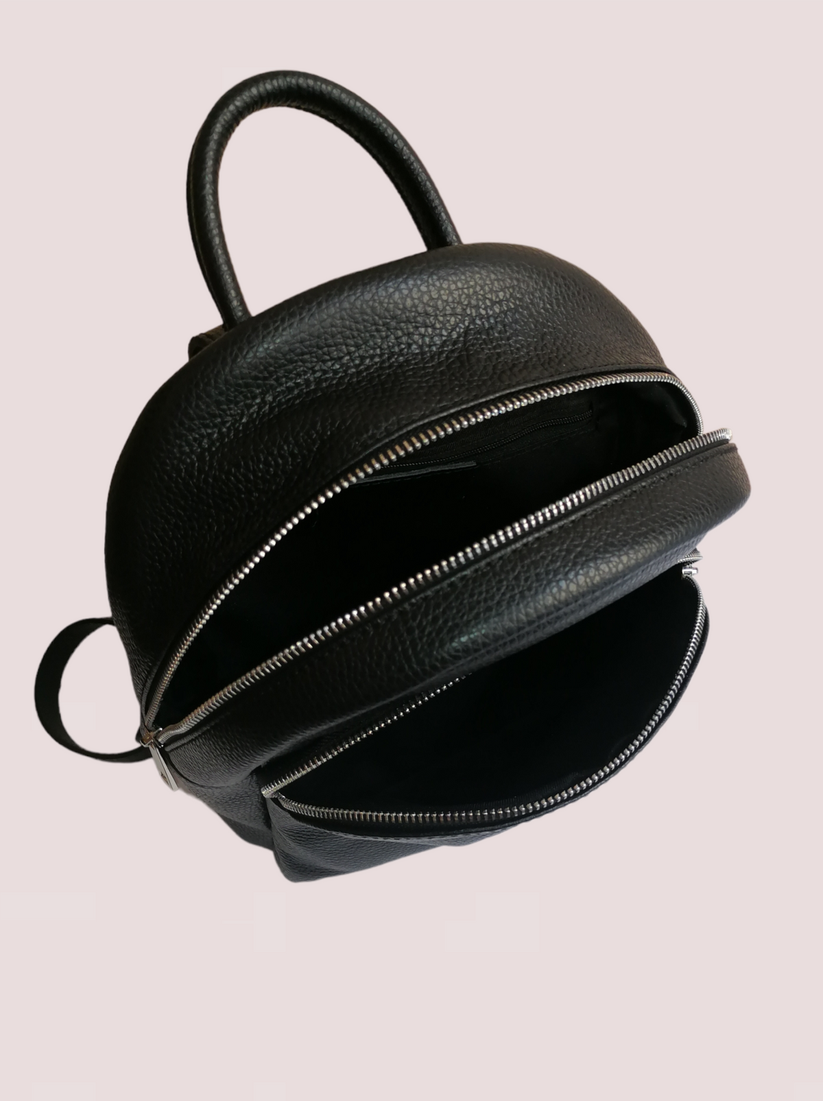 Zaino Cerniera in Vera Pelle Made in Italy