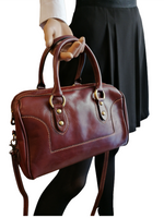 Bauletto con Tracolla in Vero Cuoio Made In Italy