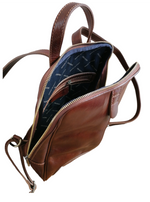 Zaino Cerniera in Vero Cuoio Made in Italy