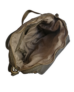 Tracolla con Tasca Vera Pelle Intrecciata Sauvage Vintage