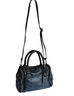 Bauletto con Tracolla in Vera Pelle Sauvage Made In Italy