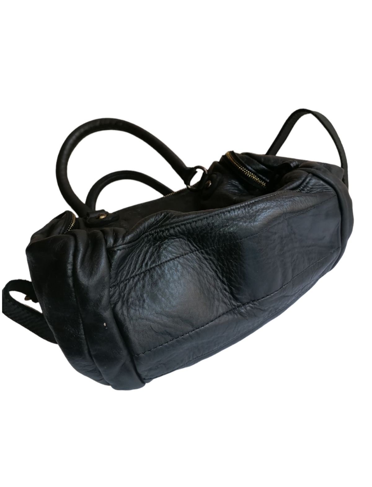 Bauletto con Tracolla in Vera Pelle Sauvage Made In Italy