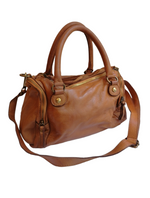 Bauletto con Tracolla in Vera Pelle Sauvage Made In Italy