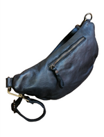 Marsupio SUnisex in Vera Pelle Sauvage Stile Vintage