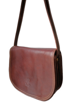 Tracolla con Pattina in Vero Cuoio Made in Italy