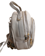 Zaino 3 Scomparti Comodo in Vera Pelle Made in Italy