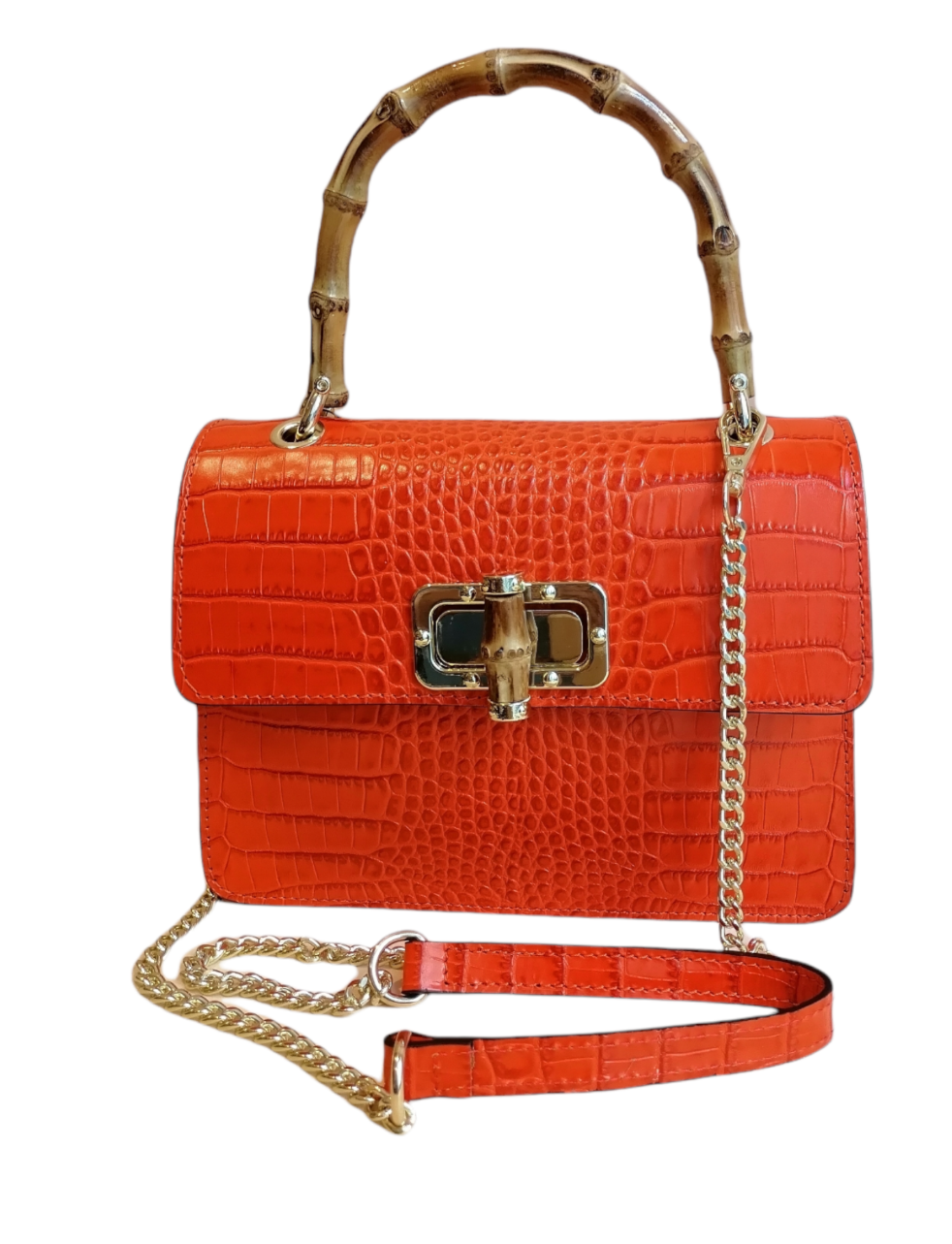 bamboo arancio rigida