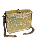 Borsa a Tracolla in Pelle Effetto Verniciato