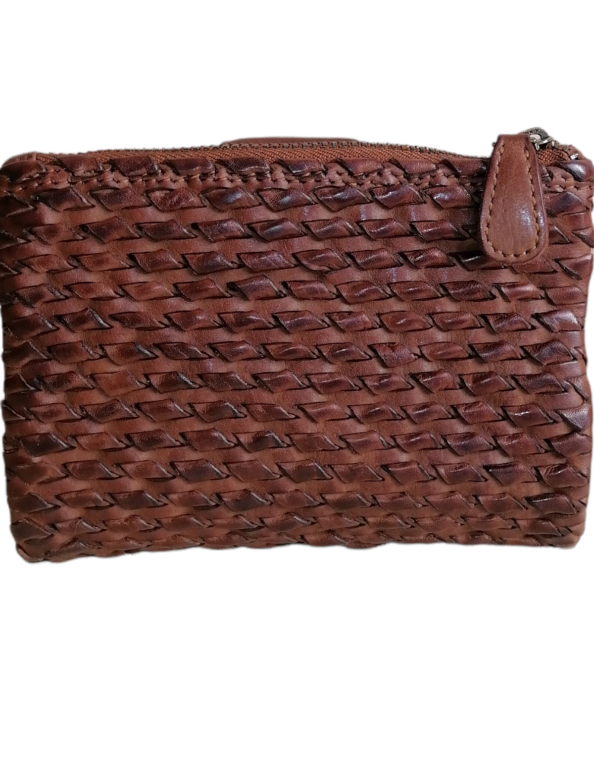 Portafoglio in Pelle Intrecciata Sauvage POFSS93