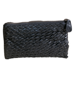 Portafoglio in Pelle Intrecciata Sauvage POFSS92