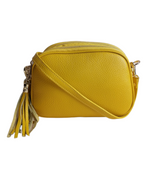 Saponetta 3 zip tracolla giallo