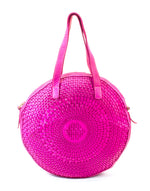 Sauvage tonda intreccio fucsia