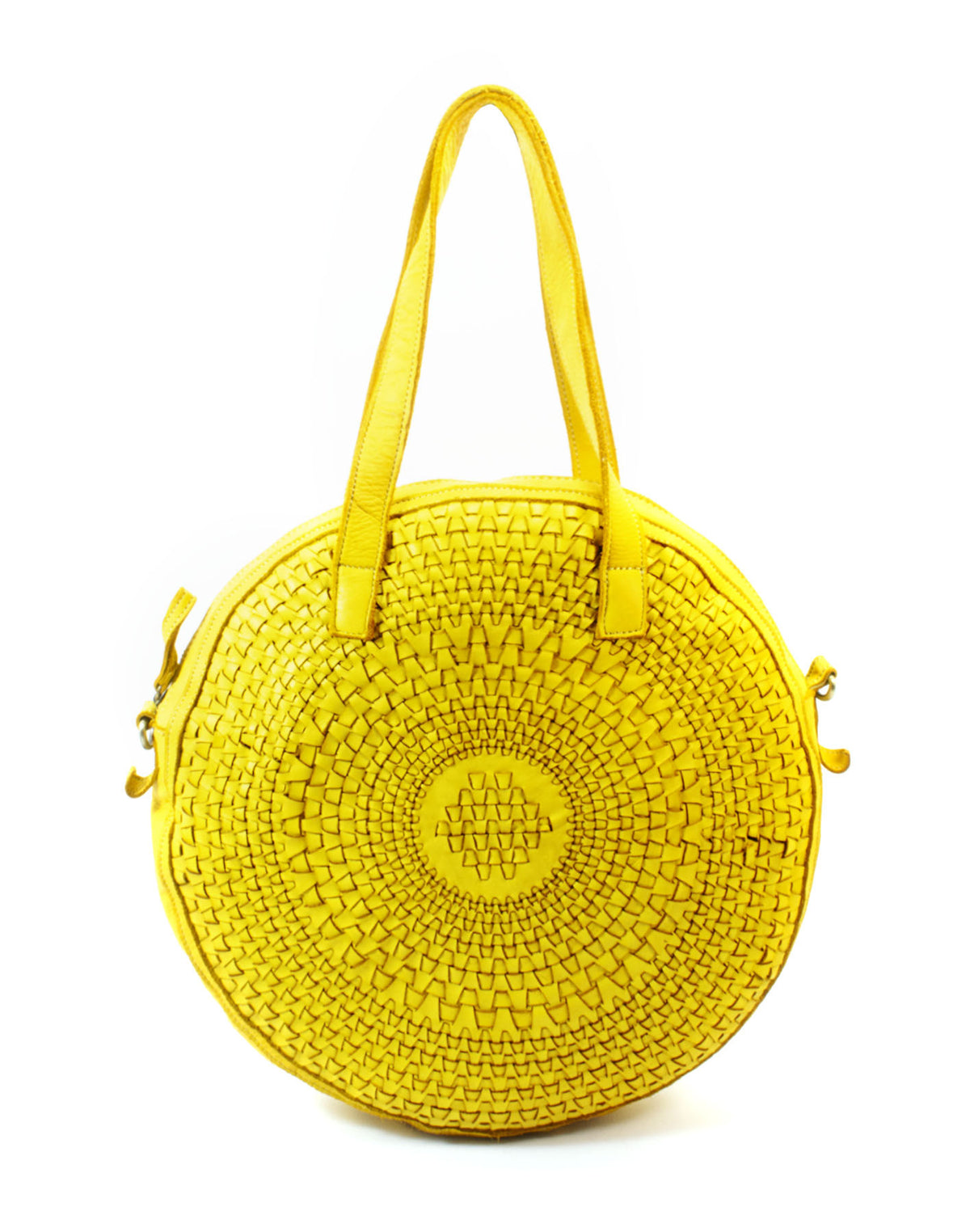 Sauvage tonda intreccio giallo