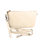 Bustina 15x23 cm Tracolla con Manico in Vera Pelle Made in Italy