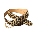 Cintura Donna in Vera Pelle di Cavallino | Maculato | Animalier Made in Italy