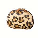 Portamonete Ovale in Vera Pelle di Cavallino Made In Italy