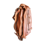 A Meta Prezzo! STOCK SS190 Hobo Cuoio Naturale Pelle Sauvage Stile Vintage