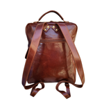 A279 zaino cuoio tasca retro