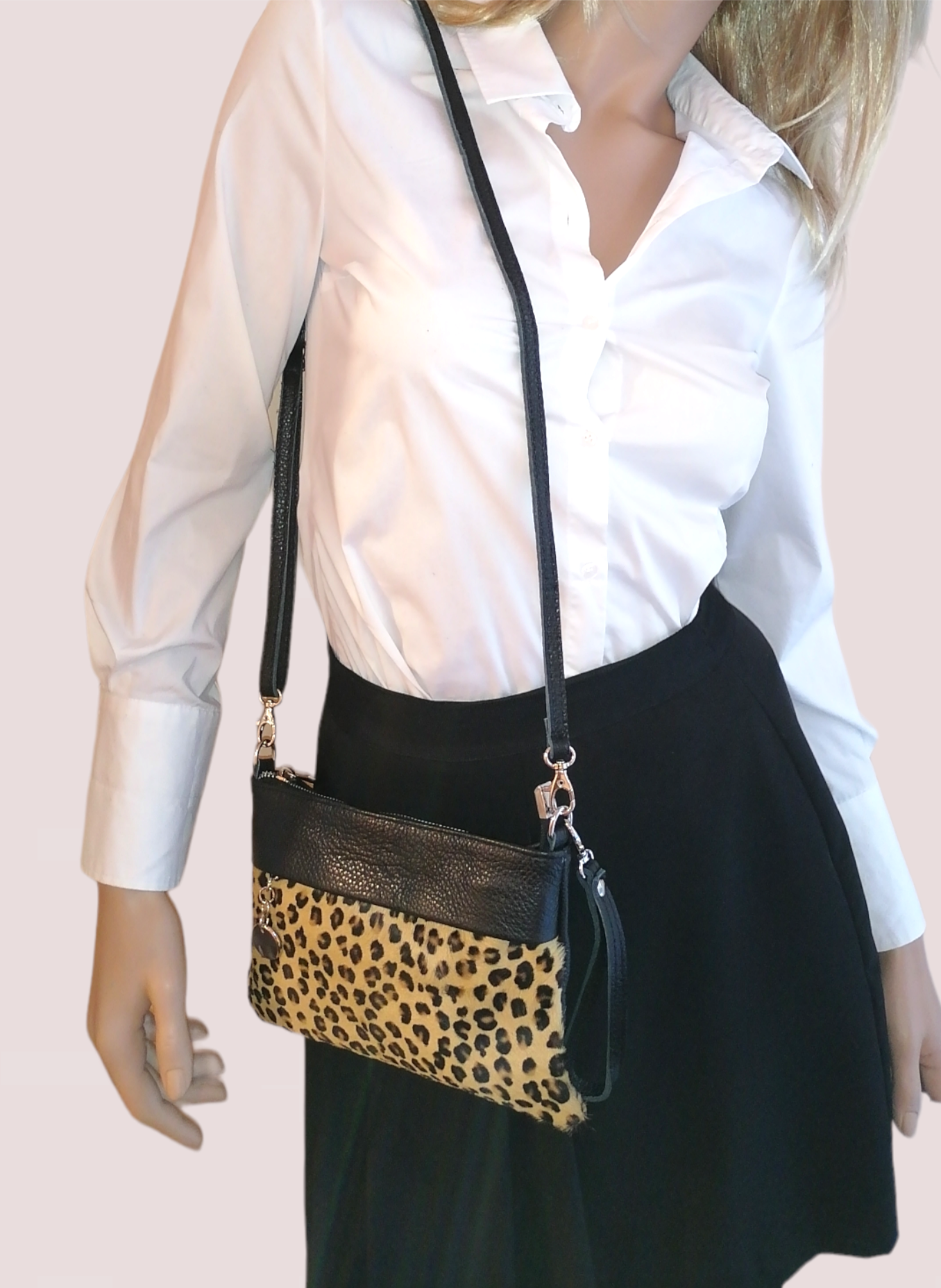 Borsa a tracolla da donna con tracolla regolabile e manici Borsa a tracolla da donna con tracolla regolabile e manici