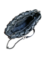 Borsa Ruvida in Vera Pelle Intrecciata Sauvage