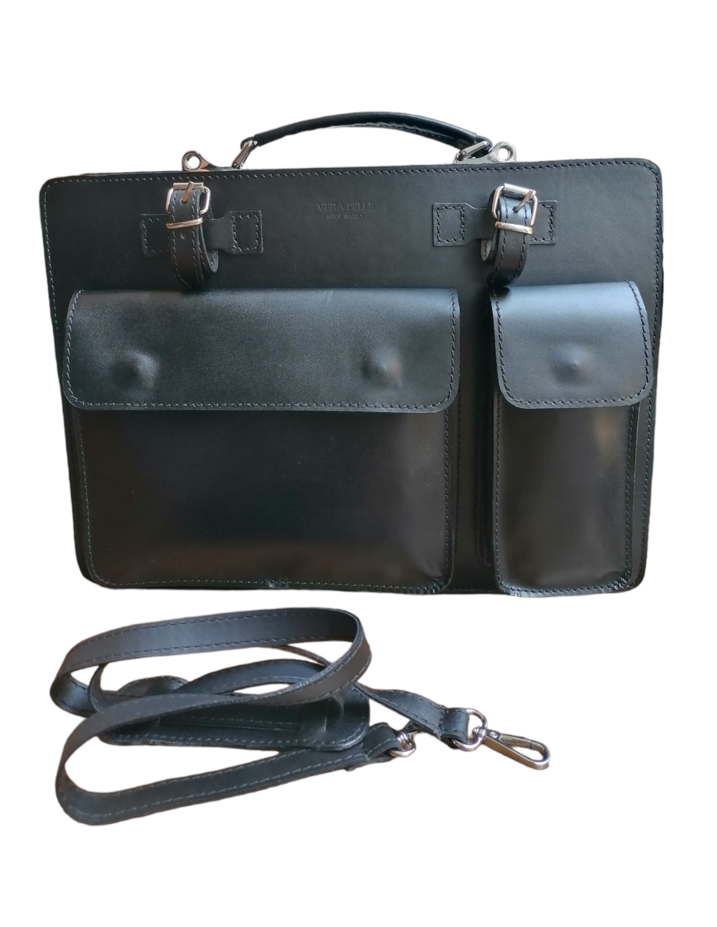 Borsa da Lavoro Cartella 24 ore in Vera Pelle– Stock Vera Pelle