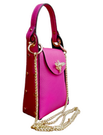 Bee Bag Borsetta con Catena in Vera Pelle