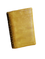 Portafoglio Trifold 15x10 Vera Pelle Sauvage Intrecciata Effetto Vintage POFSS178-1034