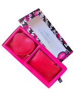 Set Regalo CHARRO in Vera Pelle Portamonete + Portatessere / Portachiave