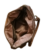 A Meta Prezzo! STOCK SS194 Bauletto Piccolo Intrecciata Sauvage Stile Vintage