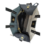 Borsa Quadrata con Bustina in Vera Pelle tipo Cavallino | Artigianale | Made In Italy