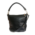 tracolla con due ciondoli nero