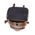 Tracolla Pochette Postino in Vero Cuoio a233 SMALL Made in Italy