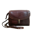 Tracollina con fibbia in Vero Cuoio A236 Made In Italy