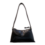 Hobo bag a Trapezio in Vero Cuoio Made In Italy